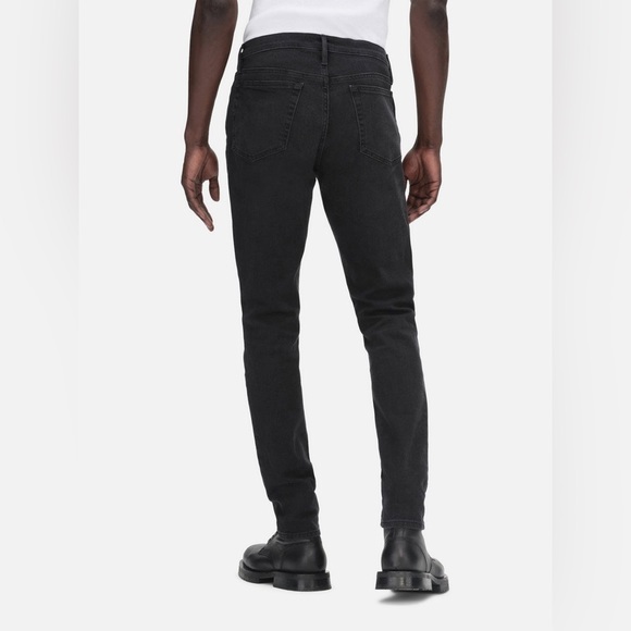 Frame Denim Black Men’s L’Homme Skinny Jeans - Picture 6 of 7